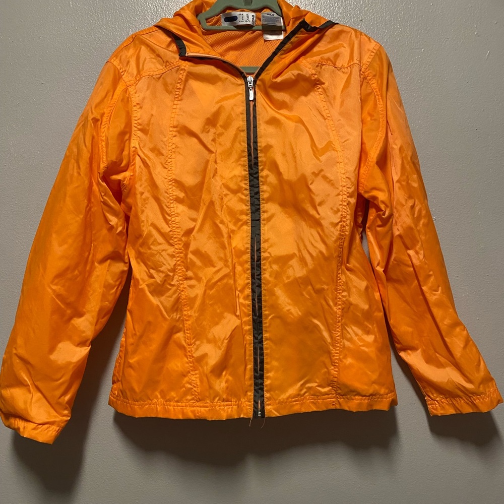 FILA neon full zip jacket